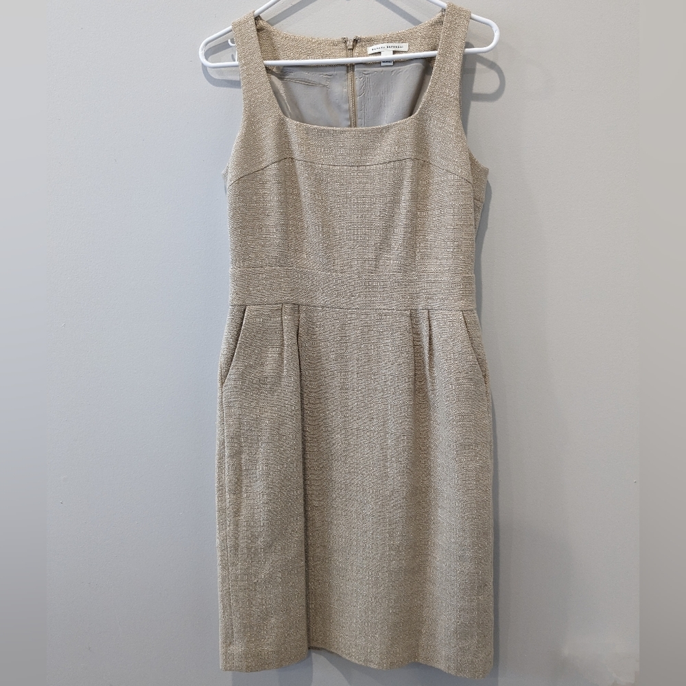 Banana Republic Tweed Sleeveless Sheath Dress, size 6
